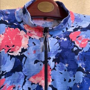 T by Talbots Floral Jacket